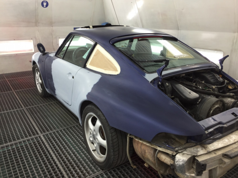 Peinture complète Porsche