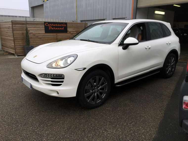 Peinture block avant + jantes Porsche Cayenne 2