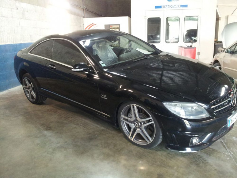 Peinture complète Mercedes CL 65 AMG 612cv