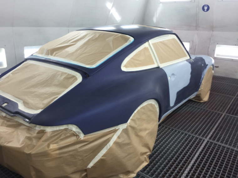 Peinture complète Porsche