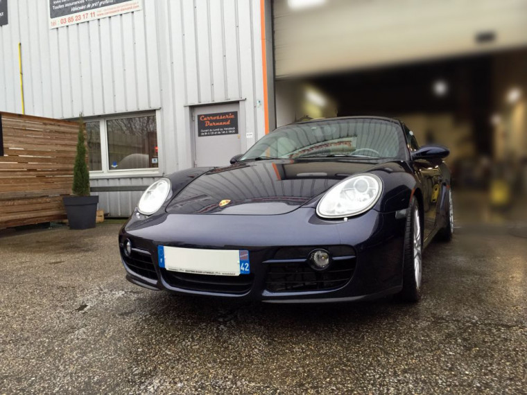 Peinture bouclier avant Porsche Cayman