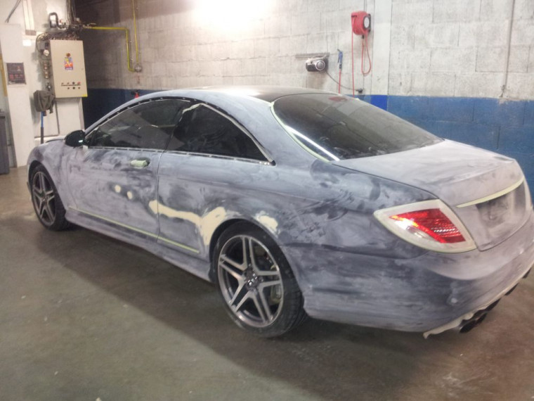 Peinture complète Mercedes CL 65 AMG 612cv