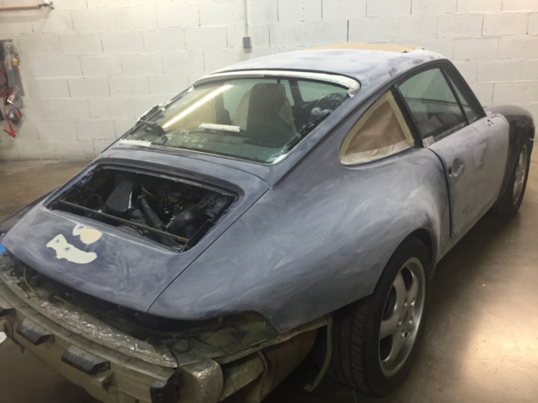 Peinture complète Porsche