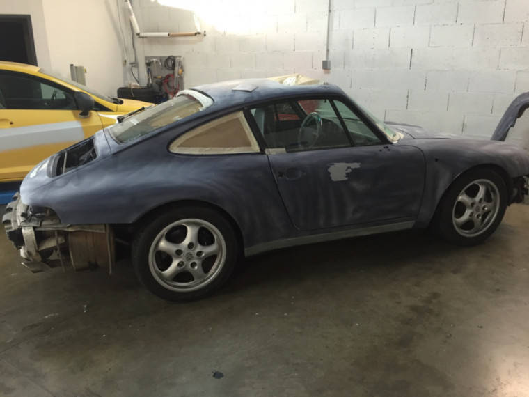 Peinture complète Porsche