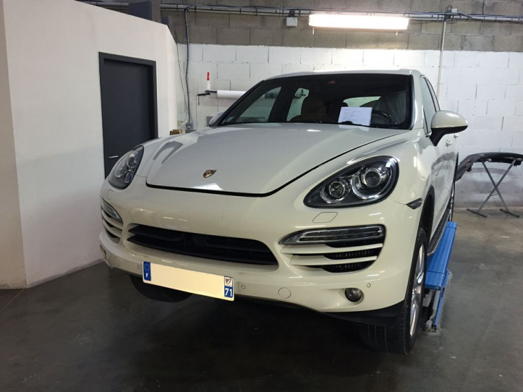 Peinture block avant + jantes Porsche Cayenne 2