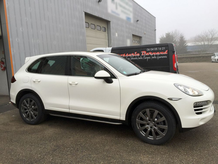 Peinture block avant + jantes Porsche Cayenne 2