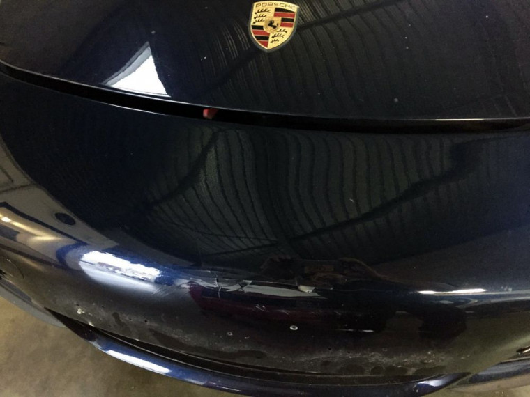 Peinture bouclier avant Porsche Cayman