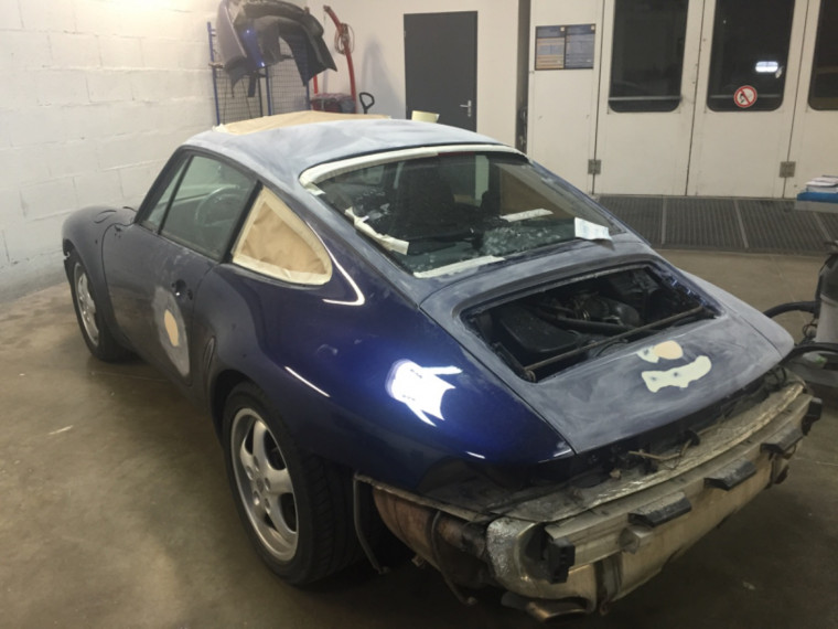 Peinture complète Porsche