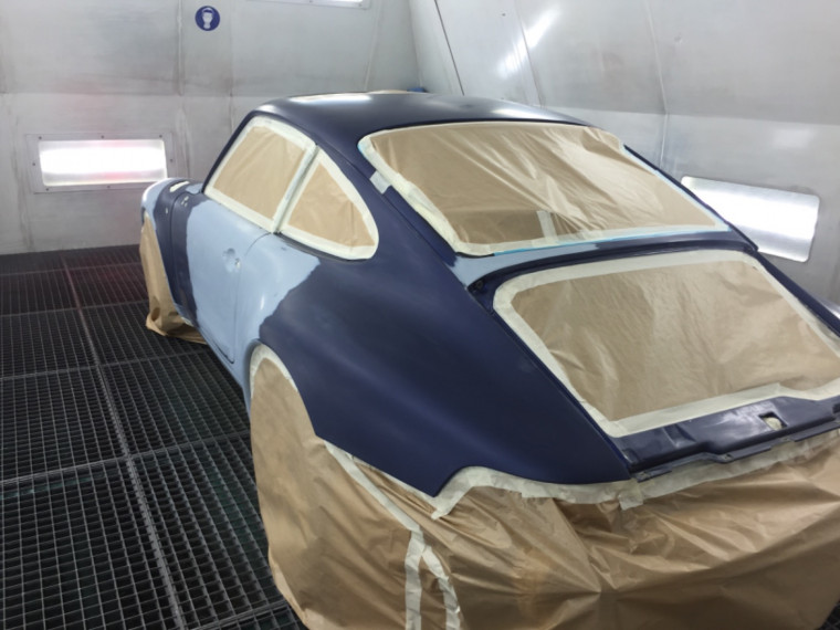 Peinture complète Porsche